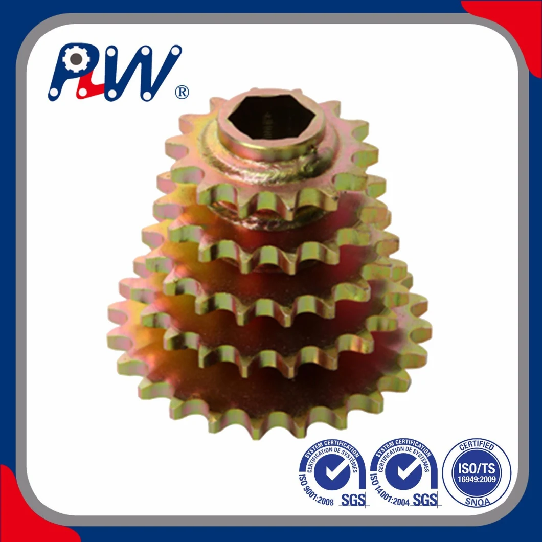 High-Wearing Feature &amp; Made to Order &amp; Finished Bore Multiple Rows of Sprockets for Agricultural Machinery (Harvest sprocket)