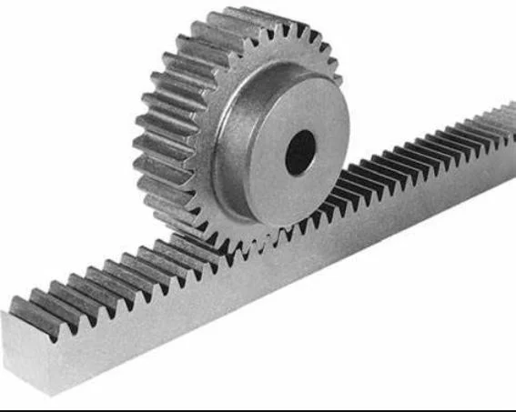 Steel Plastic Nylon POM CNC Gear &amp; Pinion Helical Gear Rack
