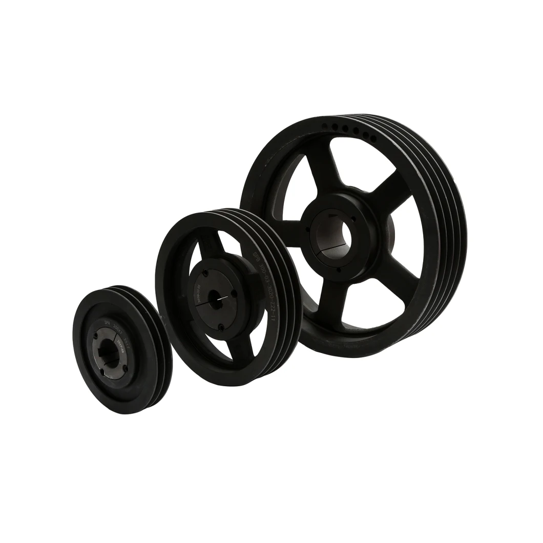 Spz63-01/Belt Pulley with Taper Bushing/Pulley/Conveyor Roller/Timing Belt Pulley/Equipment Parts/V-Belt Pulley/Groove Pulley/European Standard Belt Pulley