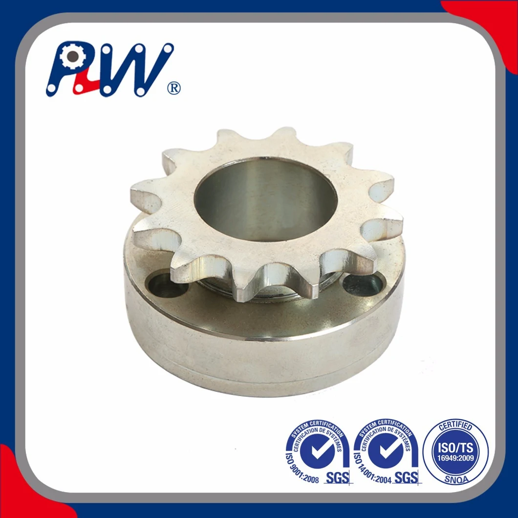 Made to Order &amp; Finished Bore &amp; High-Wearing Feature Zinc-Plated Roller Chain Sprocket for Industry Area (12T ANSI OR DIN)