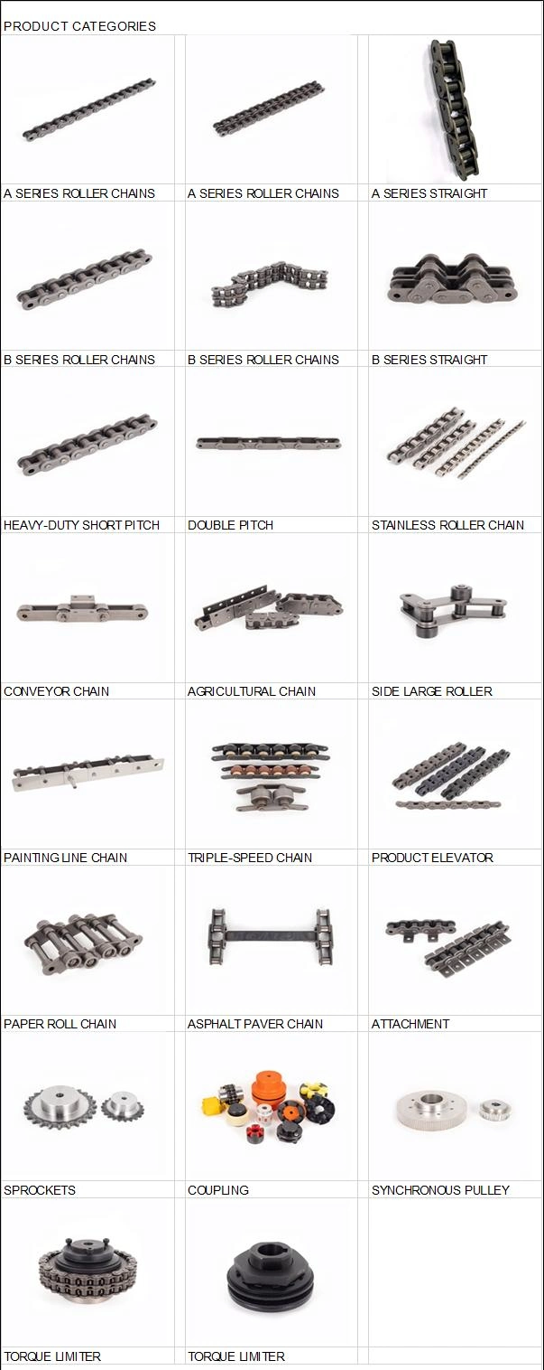 A Series of Straight Roller Chain Warehouse Lift Roller Chain Conveyor Chain