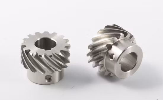 Factory High Precision Stainless Processing Industrial Machinery Equipment Helical Gear