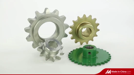 Made to Order & Finished Bore & High-Wearing Feature Zinc-Plated Roller Chain Sprocket for Industry Area (12T ANSI OR DIN)