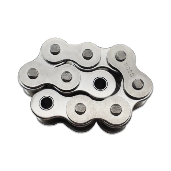 Conveyor Transmission Motorcycle Industrial Carbon Stee Roller Chain Short Pitch Precision Stainless Steel Hollow Pin