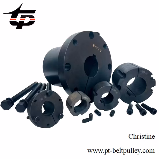 Spc280-04/Belt Pulley with Taper Bushing/Pulley/Conveyor Roller/Roller/Timing Belt Pulley/Hardware Parts/Equipment Parts/V-Belt Pulley/Groove Pulley